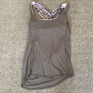 Lululemon Low Back Size 4 Tank Top